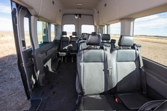 Summit Van Rentals Ford Transit van